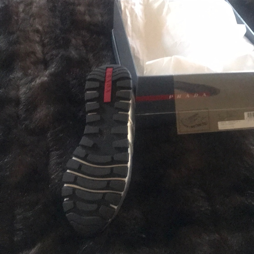 Prada Silver Sneakers - Picture 2 of 6